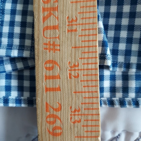 Peter Millar Shirt Men's Size XL Nanoluxe Easycare Gingham Dress Shirt - Picture 12 of 14